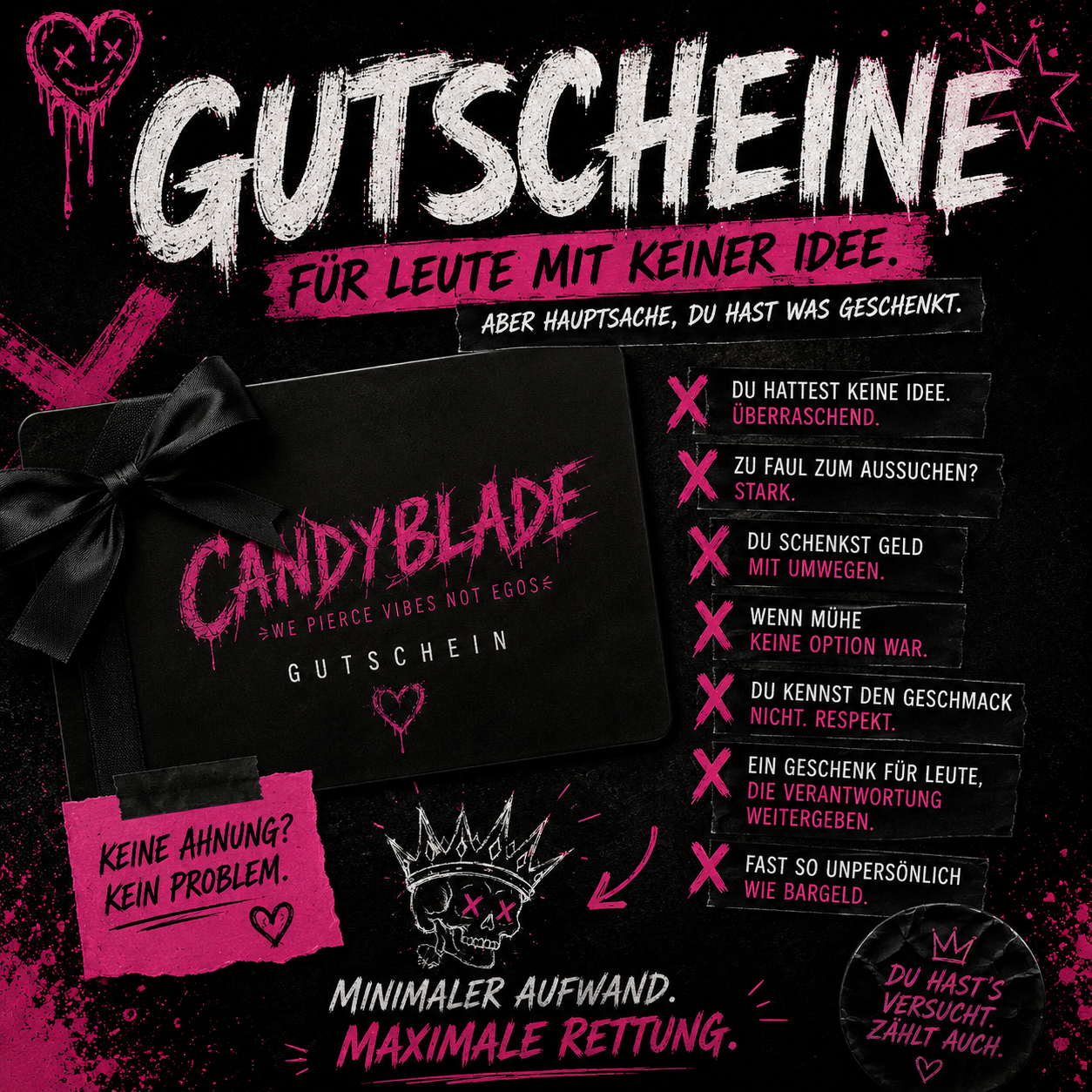 Candyblade-Gutschein